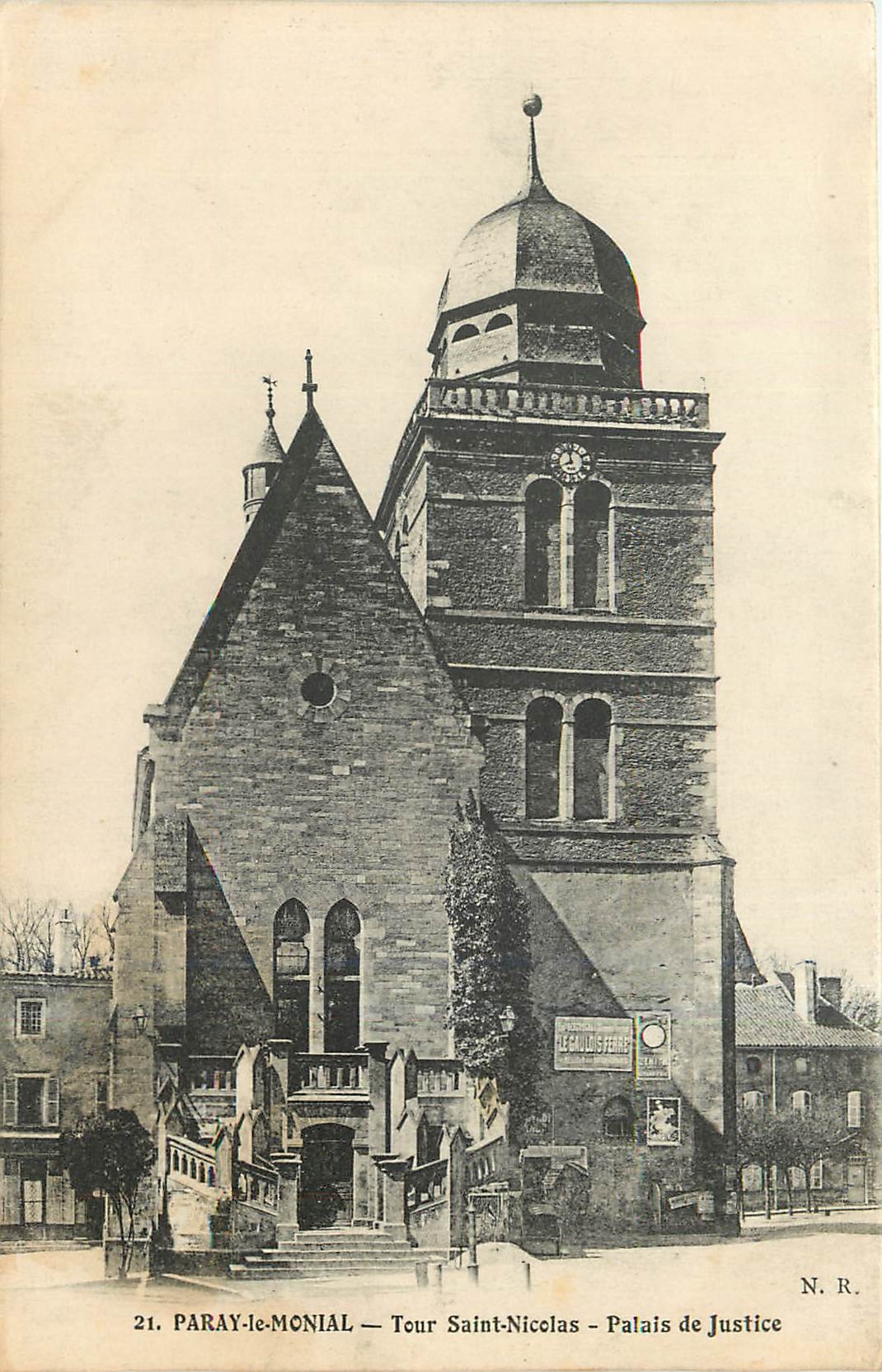 Paray-le-Monial — Tour Saint-Nicolas - Palais de Justice — N.R.