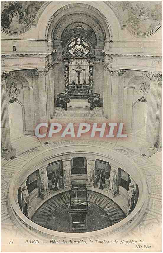 CPA Paris Hotel des Invalides le Tombeau de Napoleon 