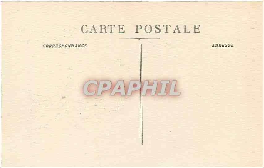 CPA Nimes Jardins de la Fontaine Un coin des Bains Romains  — Rückseite