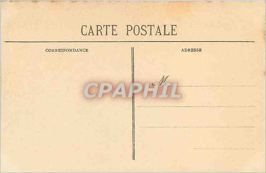 CPA Fontaine de Vaucluse La Fontaine Haute  — Rückseite