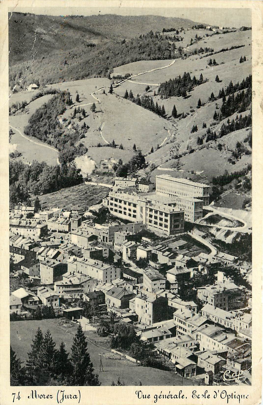 CPA Morez Jura Vue generale 