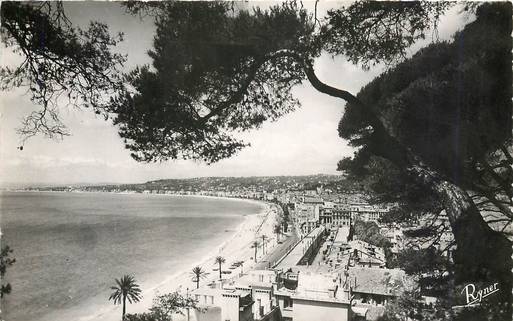 CPM Les Bords de la Riviera Nice Vue Panoramique sur le Baie des Anges 