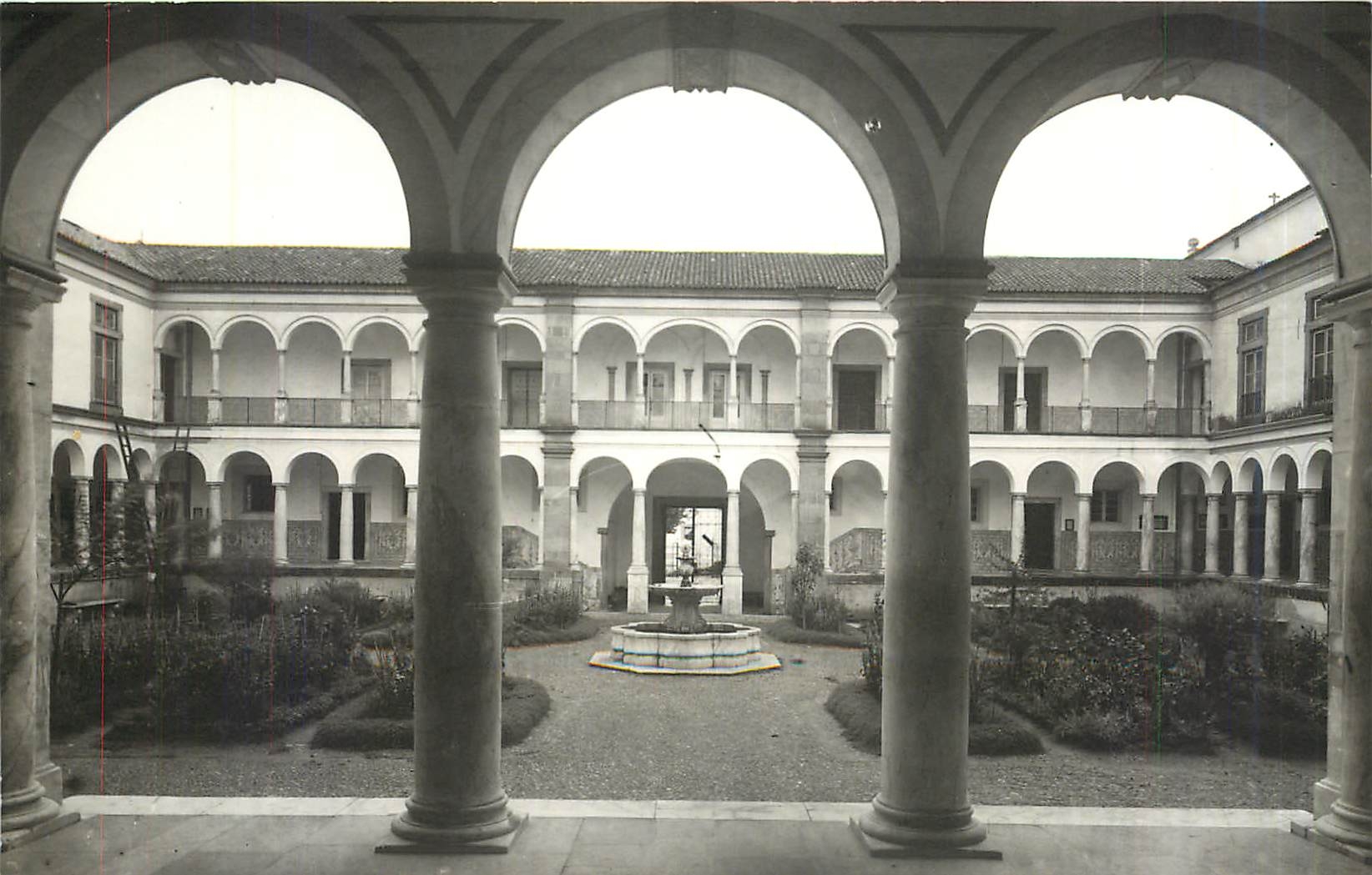 CPA Evora Portugal Um aspecto do Liceu Andre de Gouveia 