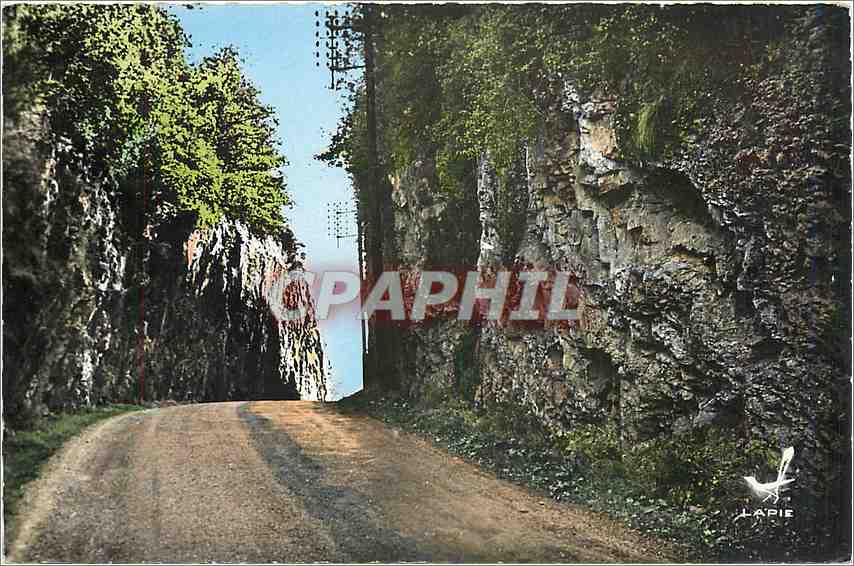 CPA Thury Harcourt Calvados La Tranchee du Hom 