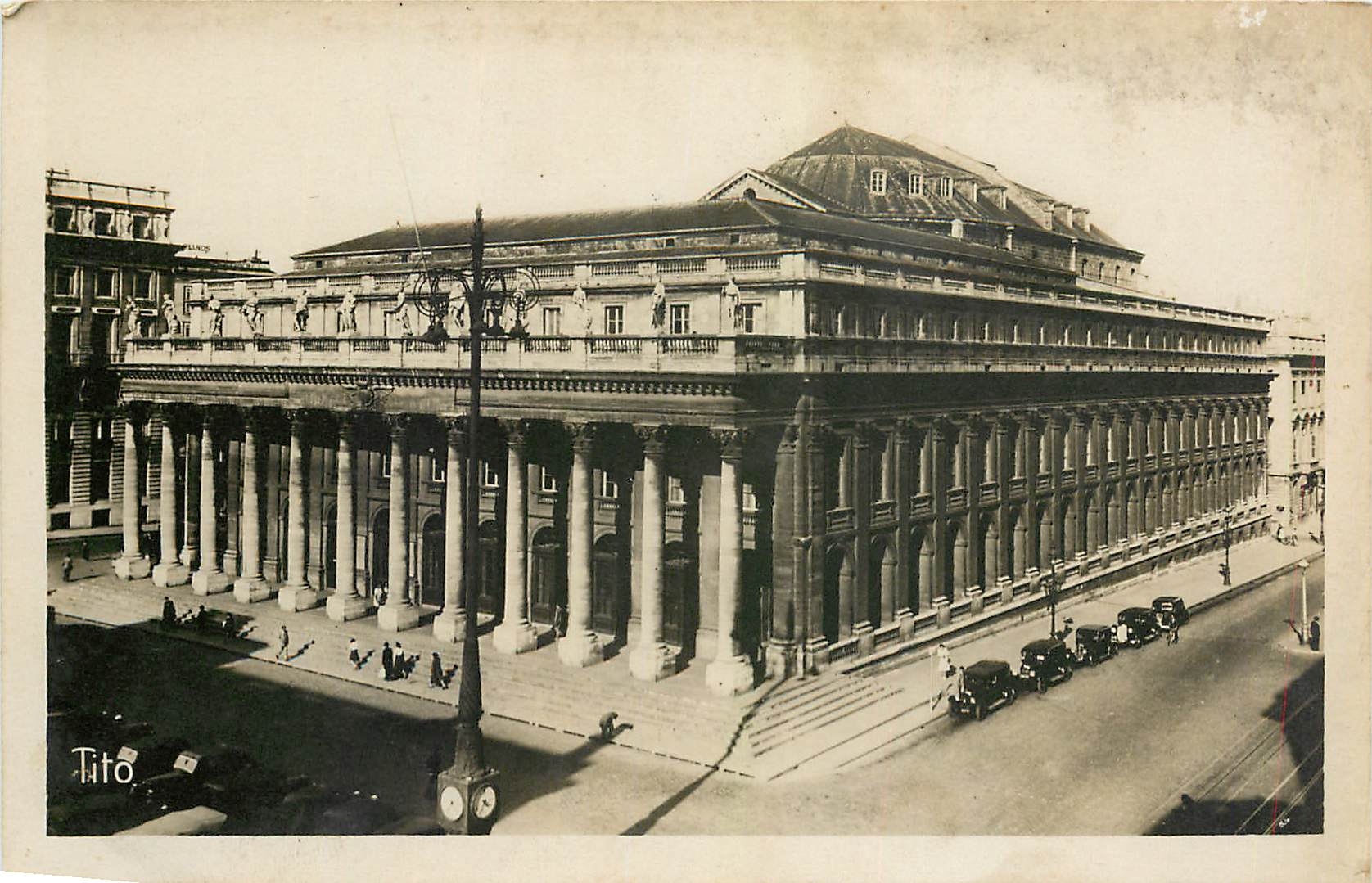 CPA Bordeaux Le Grand Theatre 