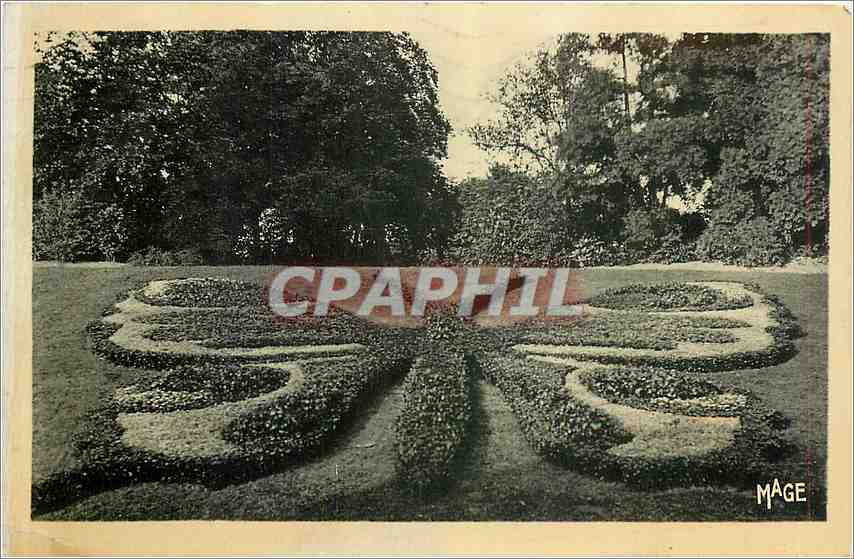CPA Cambrai Nord Le Jardin Public Le Papillon 