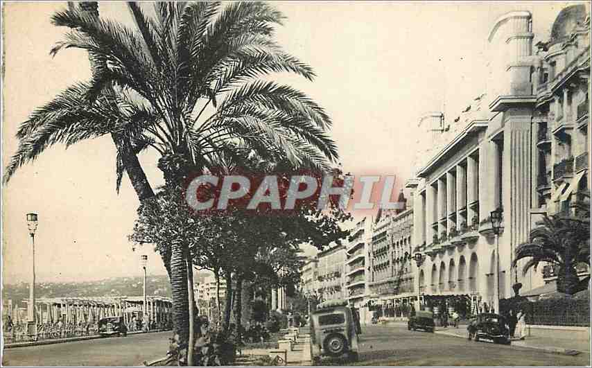 CPA Nice Promenade des Anglais Palais de la Mediterranee 