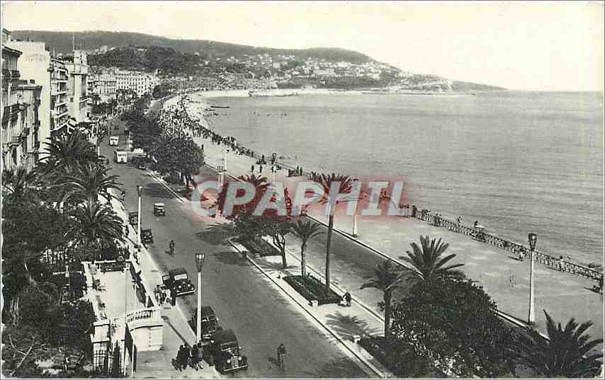 CPA Nice Vue generale de la Promenade des Anglais 