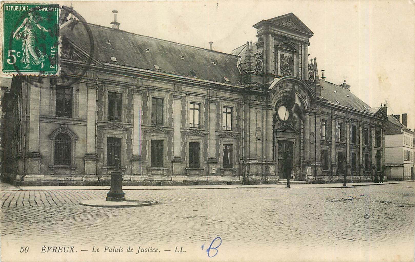 CPA Evreux Le Palais de Justice 