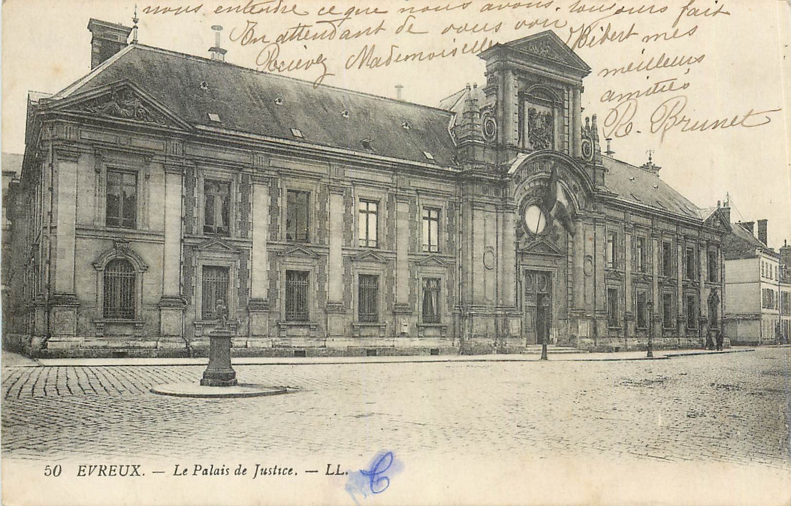 CPA Evreux Le Palais de Justice 