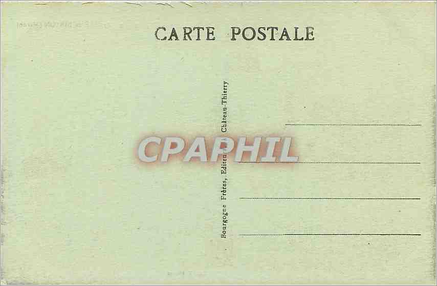 CPA Cimitiere Militaire du Priure de Binson Marne  — Rückseite