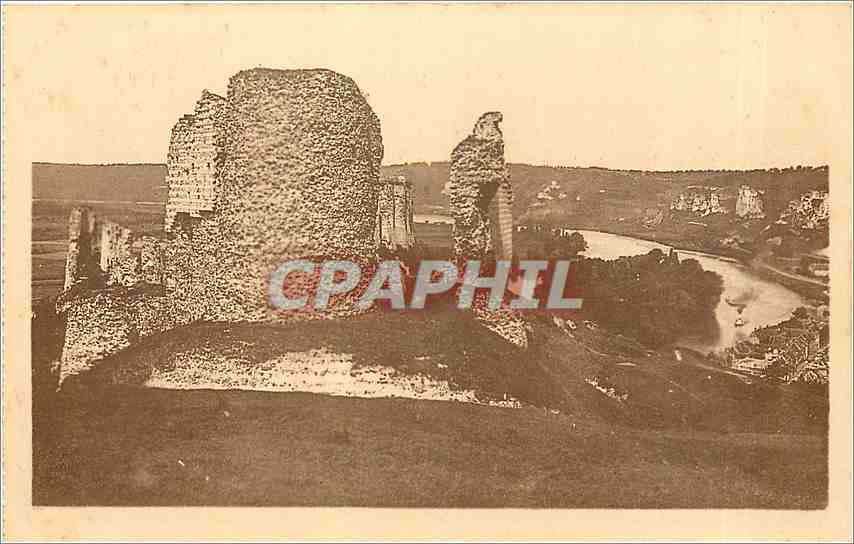 Les Ruines du Château-Gaillard — Le Petit Andely — Éditeur : Léat et Neudren, Paris
