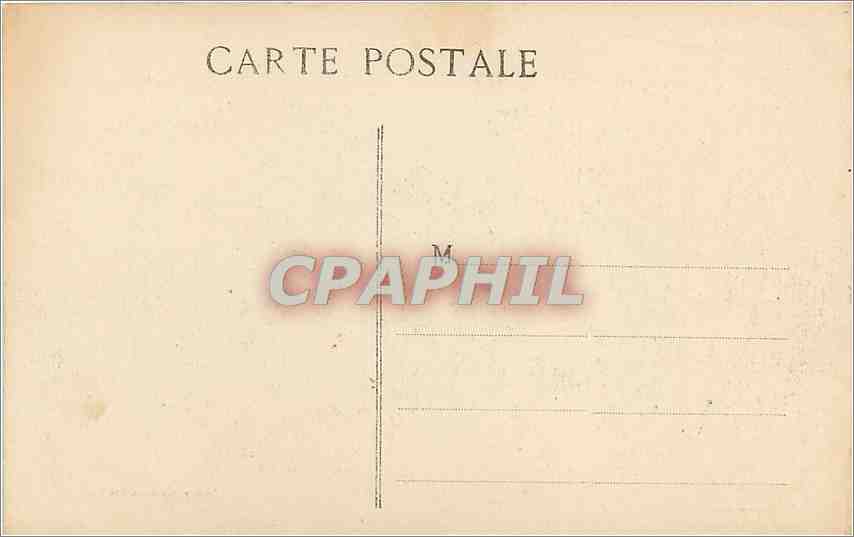 CPA Marseille Le Bassin du Carenage et le Transbordeur Bateaux — Rückseite