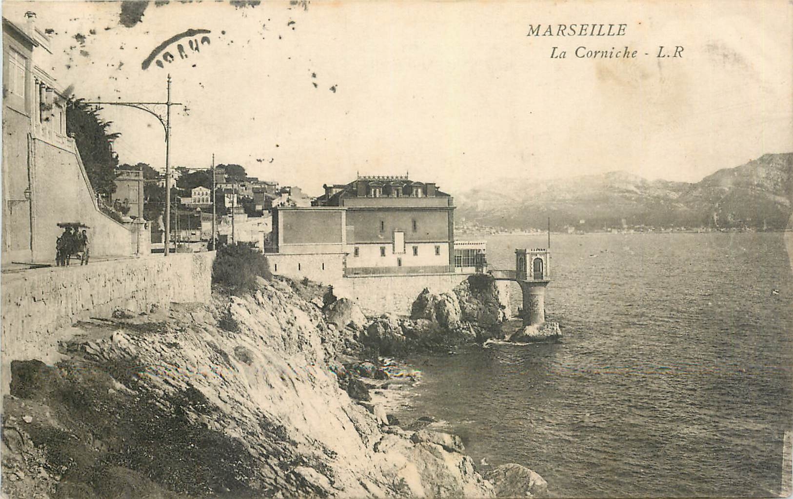 CPA Marseille La Corniche 