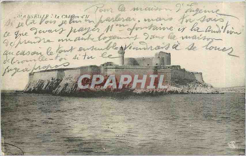 CPA Marseille Le Chateau d'If 