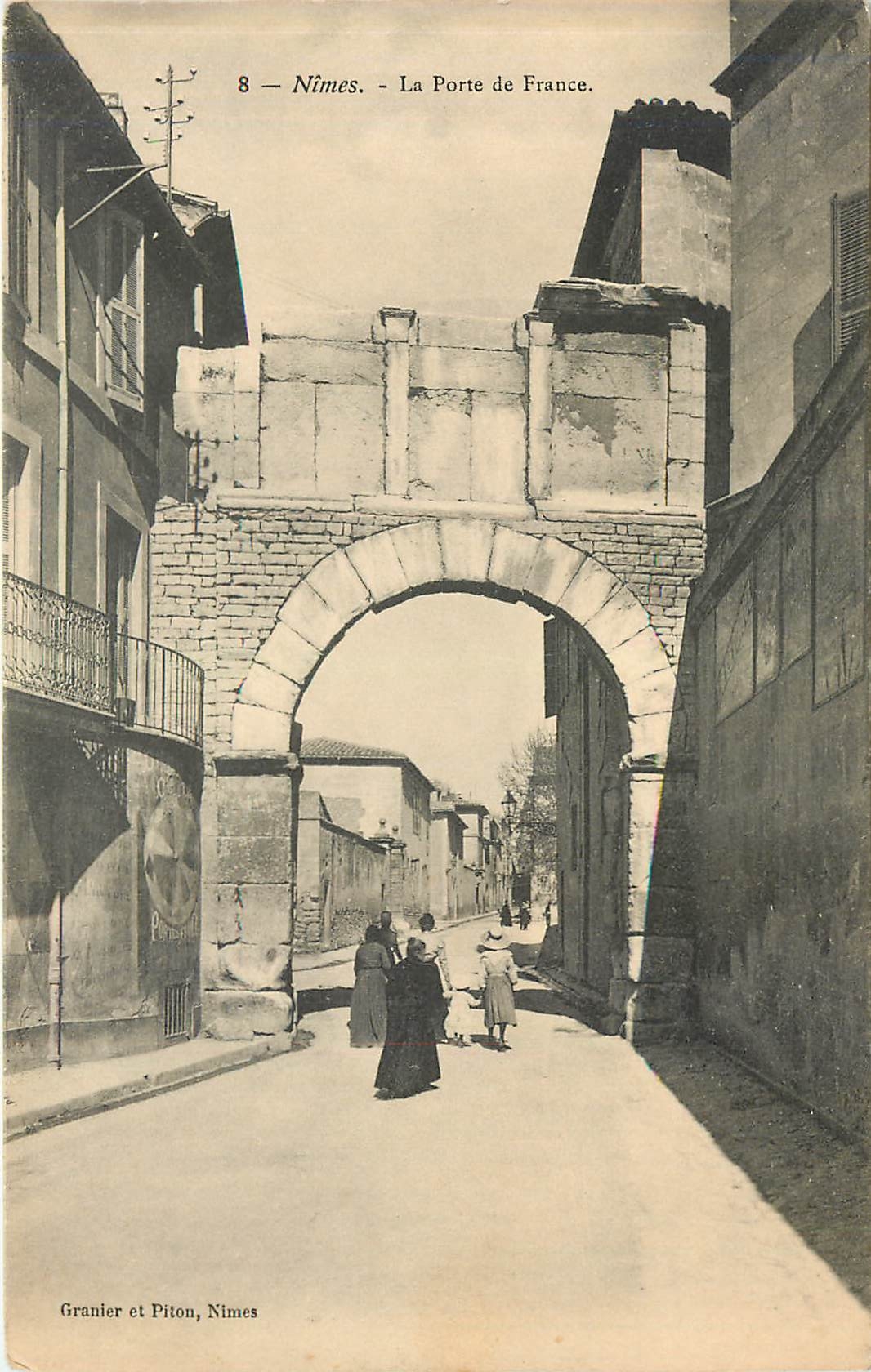 Nîmes — La Porte de France — Granier et Piton, Nîmes