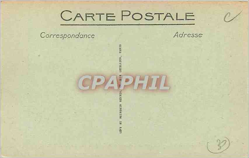 CPA Aigues Mortes La Tour de Constance et les Remparts cote Nord  — Rückseite