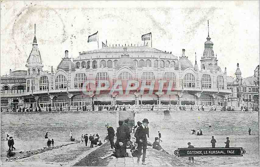 CPA Ostende Le Kursaal Fage 