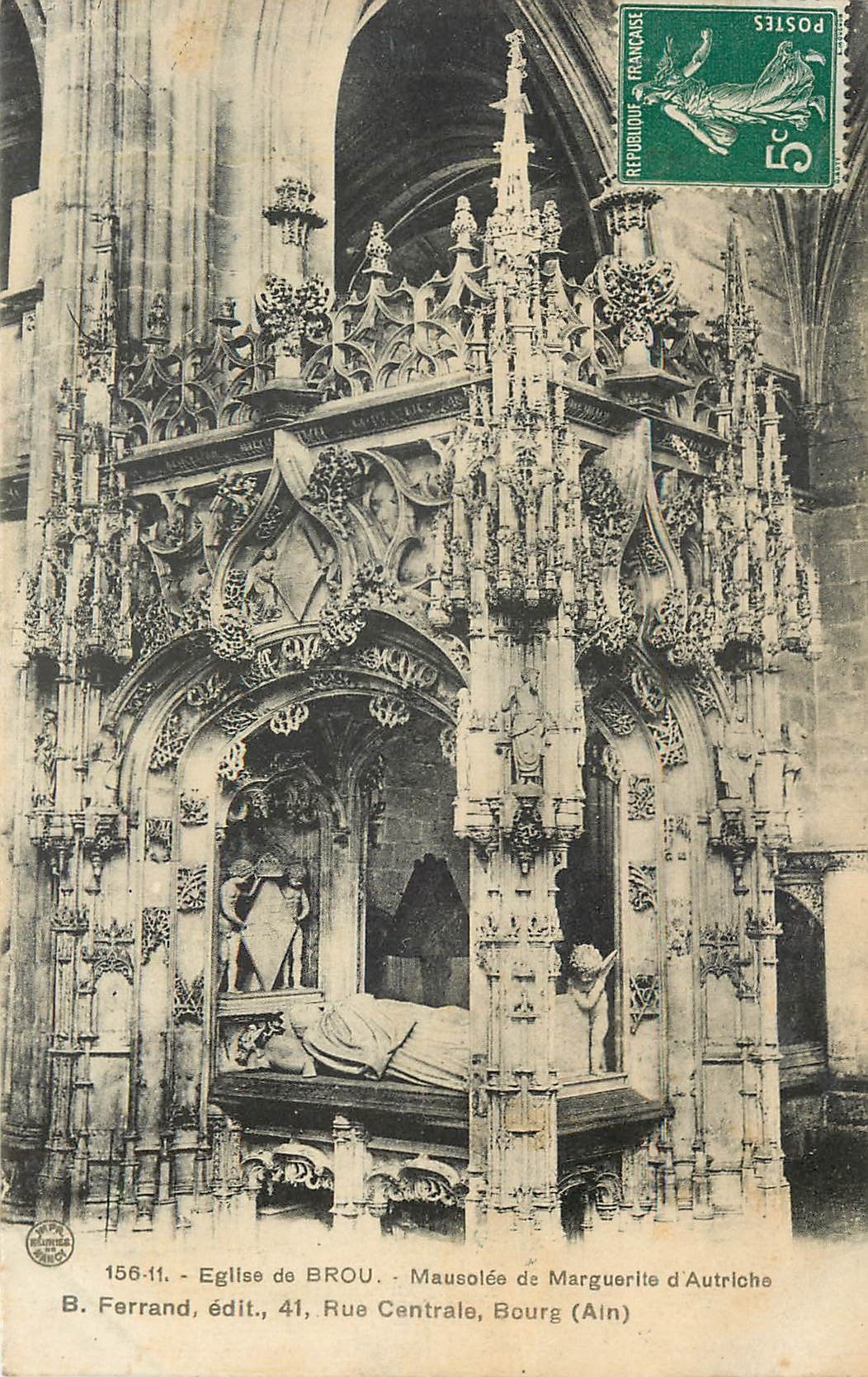 CPA Eglise de Brou Mausolee de Marguerite d'Autriche 