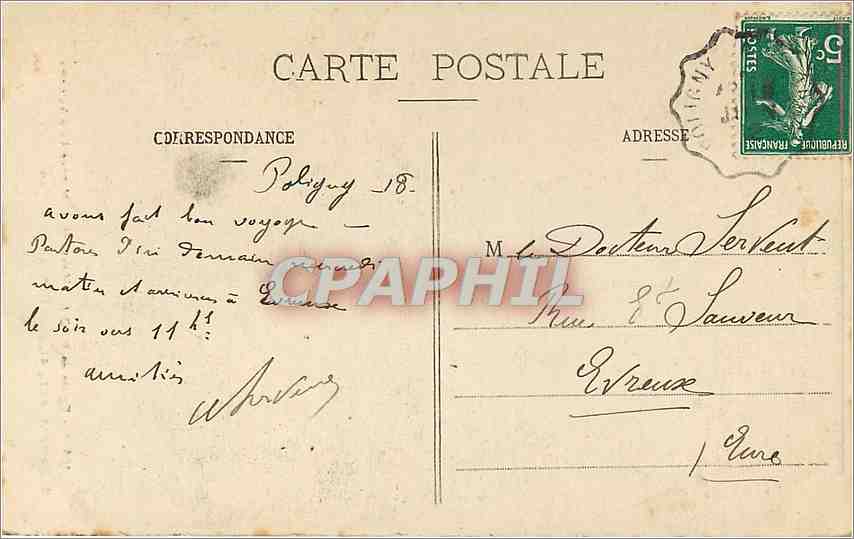 CPA Eglise de Brou Mausolee de Marguerite d'Autriche  — Rückseite