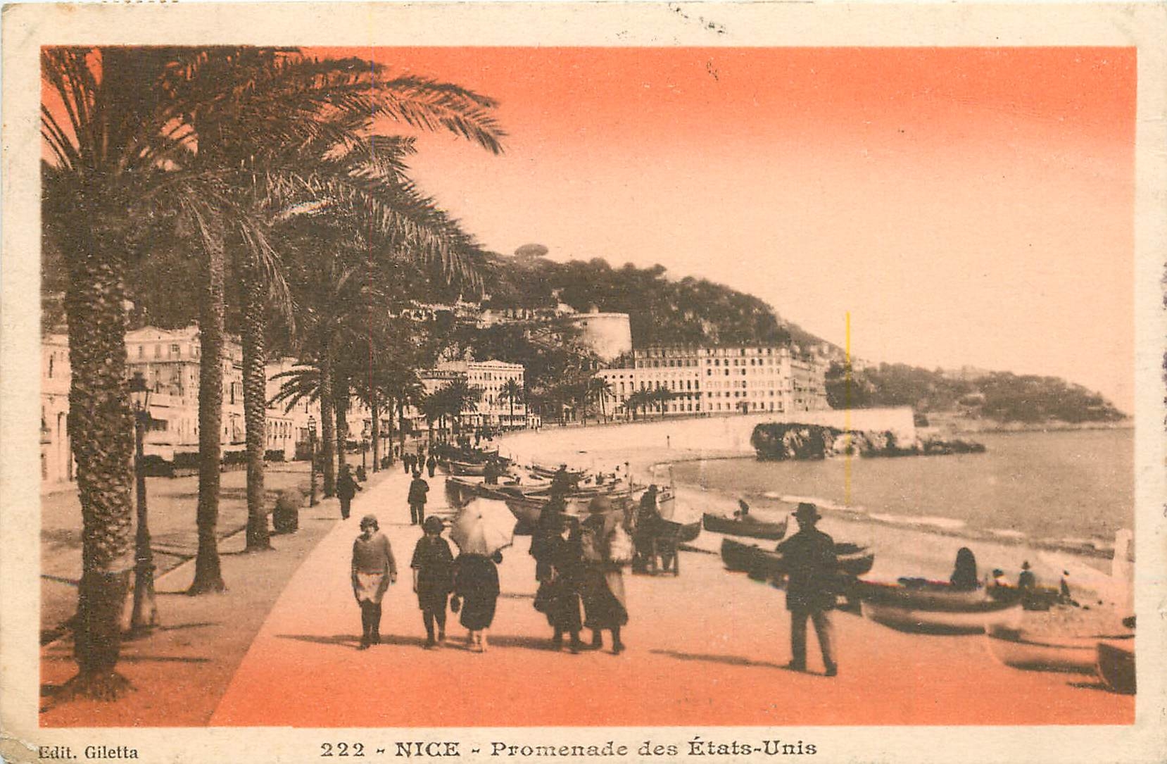CPA Nice Promenade des Etats Unis 