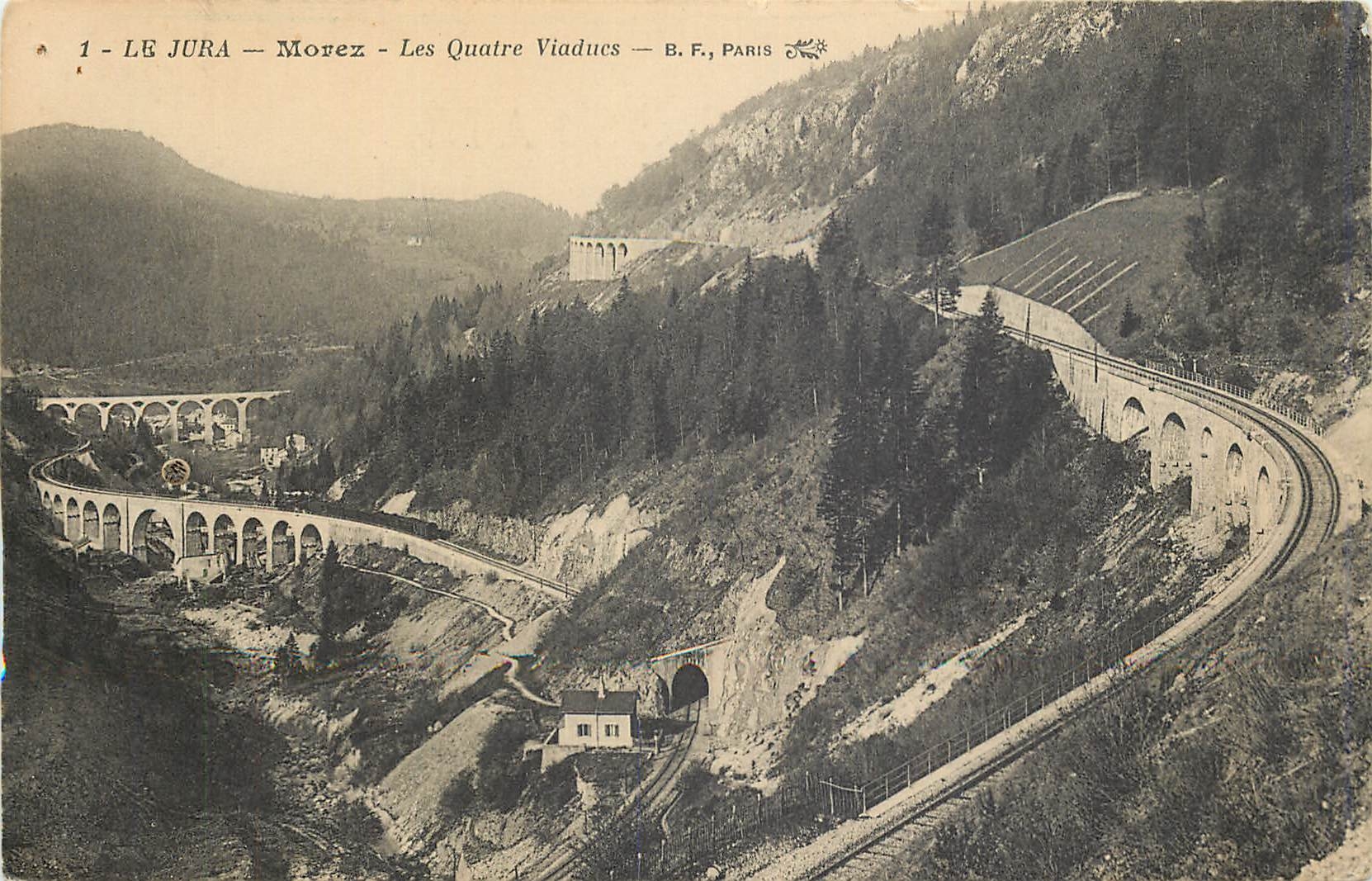 CPA Le Jur Morez Les Quaire Viaducs 