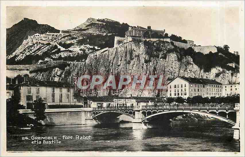 Grenoble — Fort Rabot et la Bastille — Édition de Grenoble