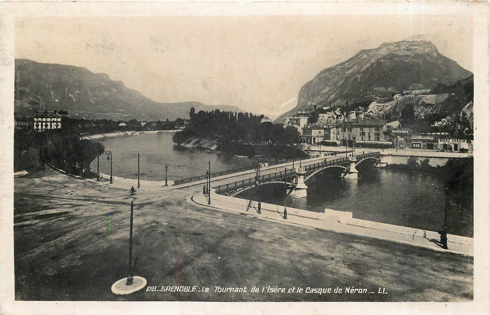 Grenoble — Le Tournant de l'Isère et le Casque de Néron — LL