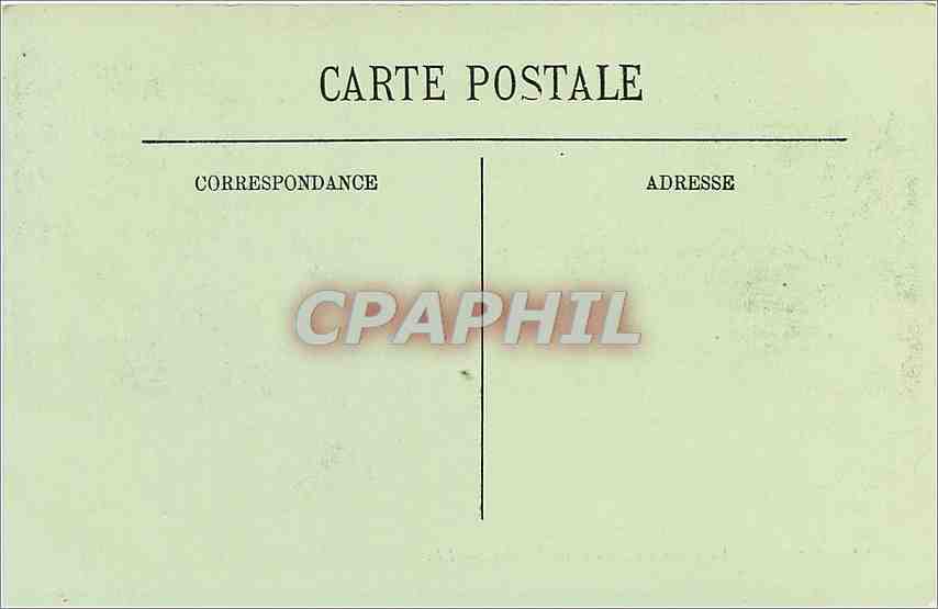 CPA Tours La Place des Arts et les Jardins  — Rückseite