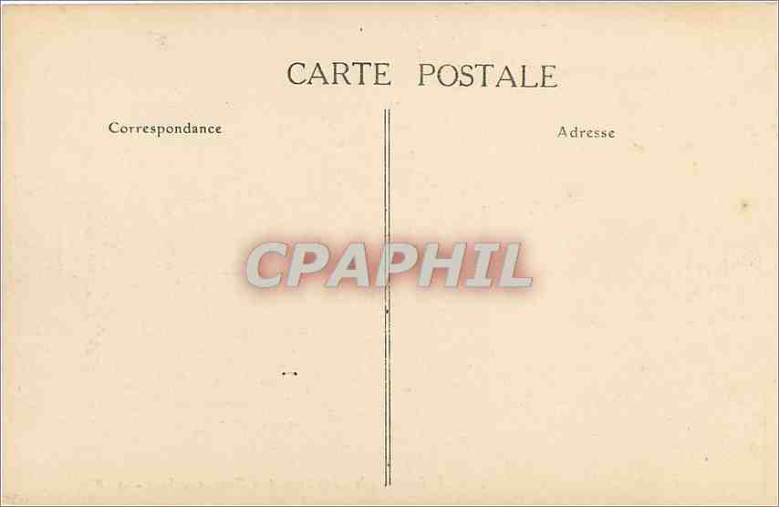 CPA Tours I et L Le Palais de Justice l'Hotel de Ville et la Place cote Sud  — Rückseite