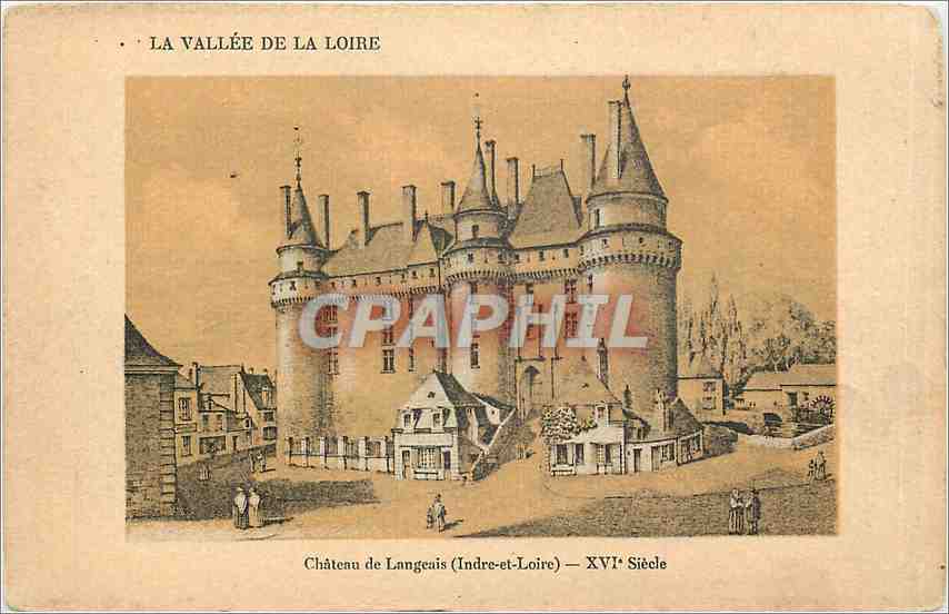 CPA Chateau de Langeais Indre et Loire 