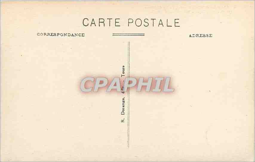 CPA Azay le Rideau Le Chateau facade Meridionale  — Rückseite