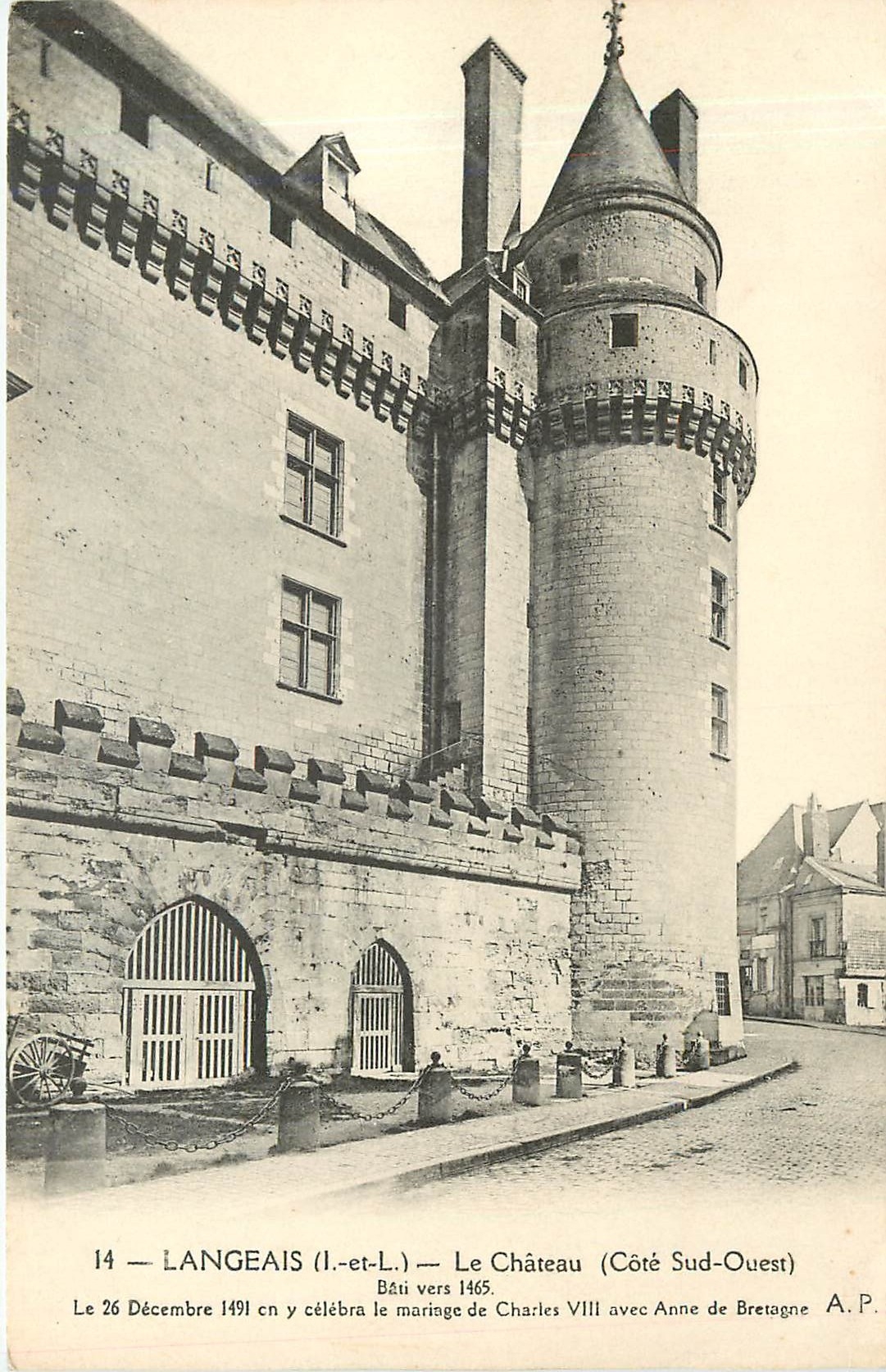 CPA Langeais I et L Cote Sud Ouest 