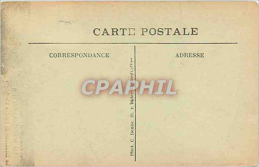 CPA Madieres Herault Le Deversoir de l'Usine Electrique  — Back