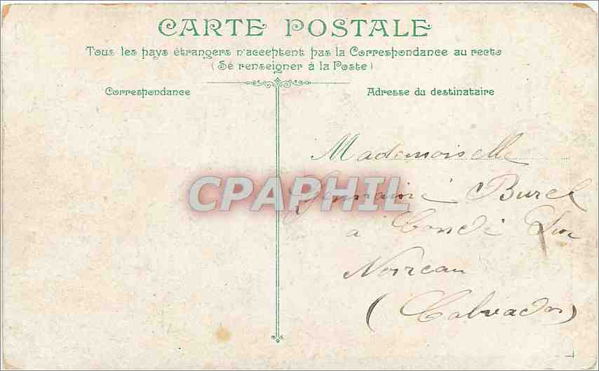 Deauville - Les yachts et l'avant-port — éditeur F. Deauville, n° de série non visible — Verso