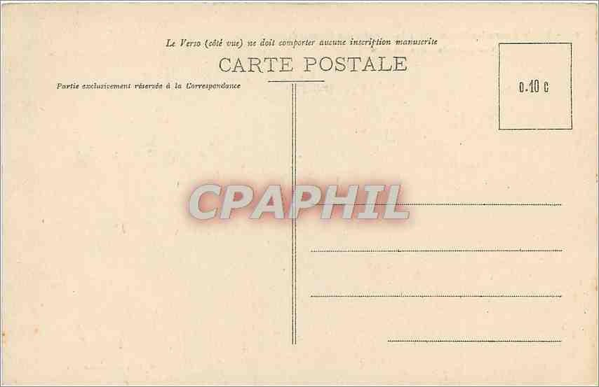 CPA Reims dans les Ruimes apres la Retraite des Allemands Vue generale  — Rückseite