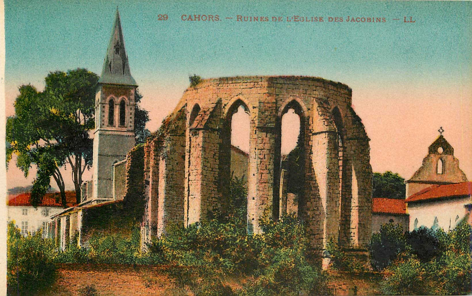 Cahors — Ruines de l'Église des Jacobins — LL