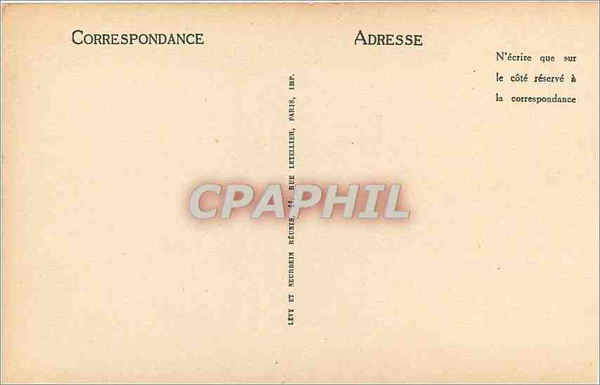 CPA Cahors Vue generale prise du Mont Angely  — Rückseite