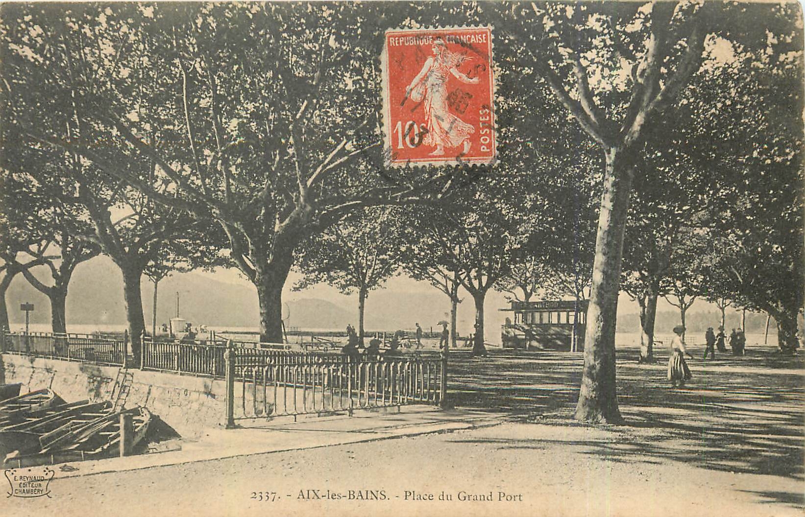 CPA Aix les Bains Place du Grand Port 
