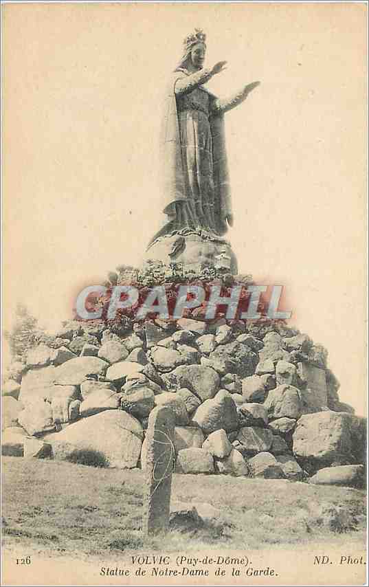 Statue der Notre-Dame de la Garde — Volvic (Puy-de-Dôme) — ND. Phot. n°126