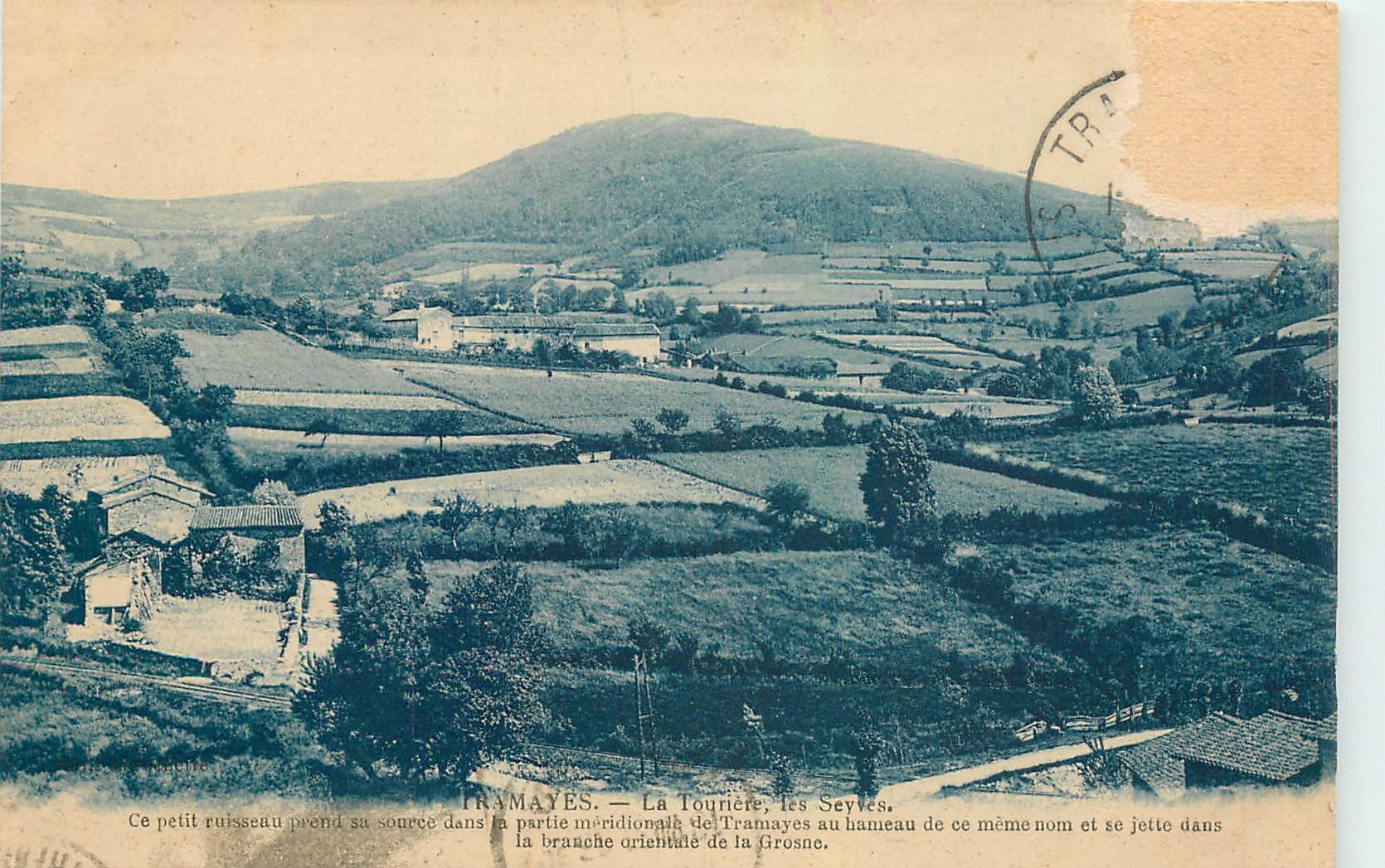 CPA Tramayes La Touriere les Seyves 