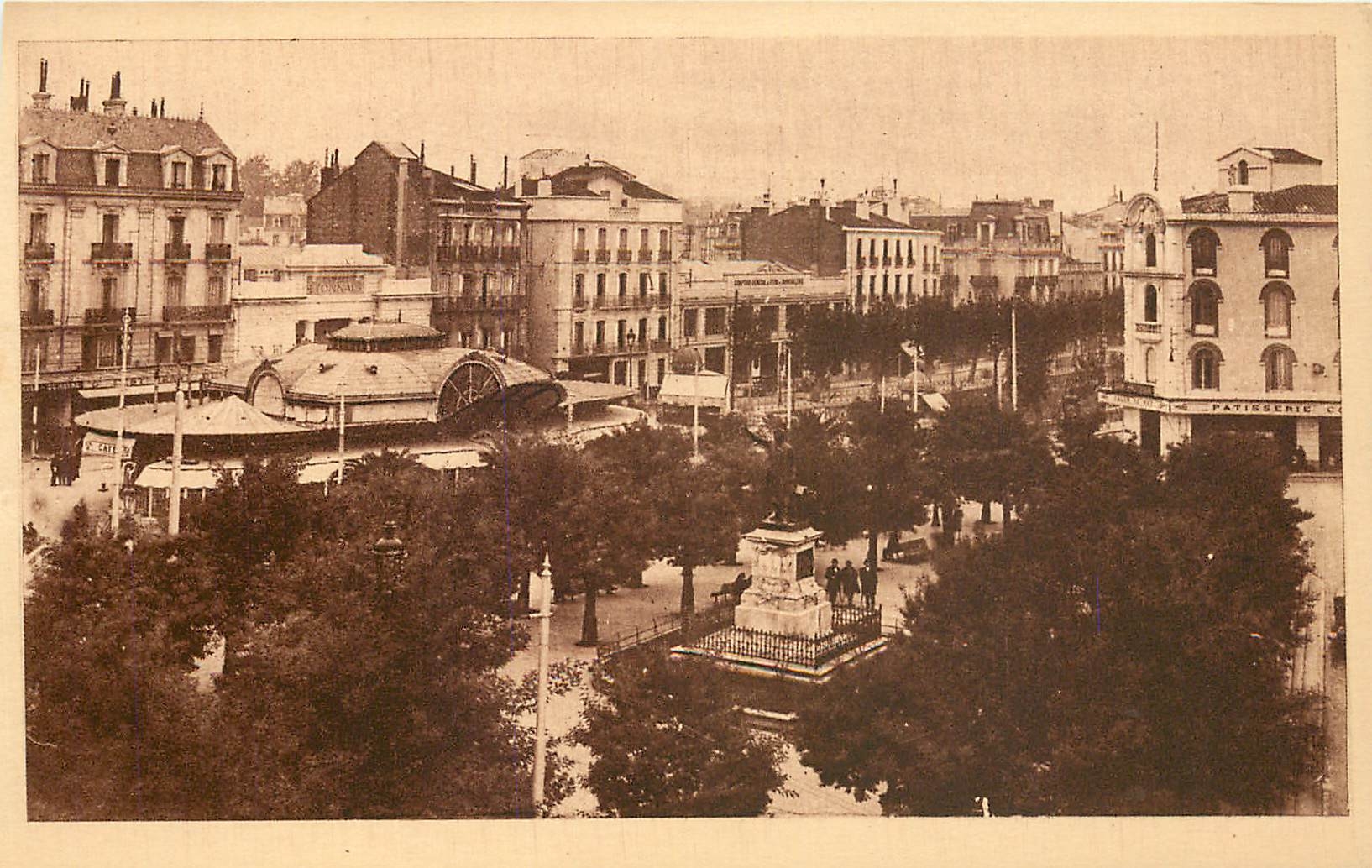 CPA Perpignan PO Vue Panoramique de la Place Arago 