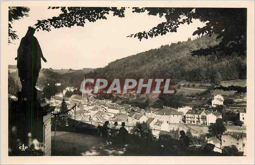 CPM Plombieres les Bains Vue generale prise de la Terrasse de la Vierge 