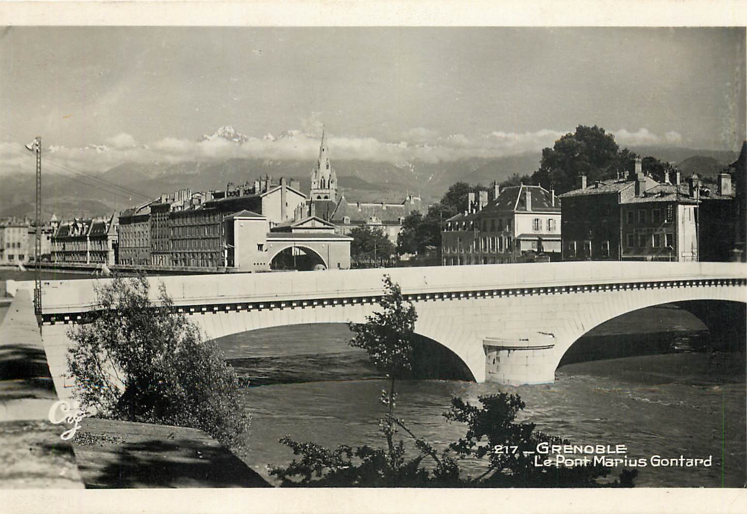 CPA Grenoble Le Port Marius Gontard 
