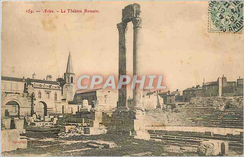 CPA Arles Le Theatre Romain 
