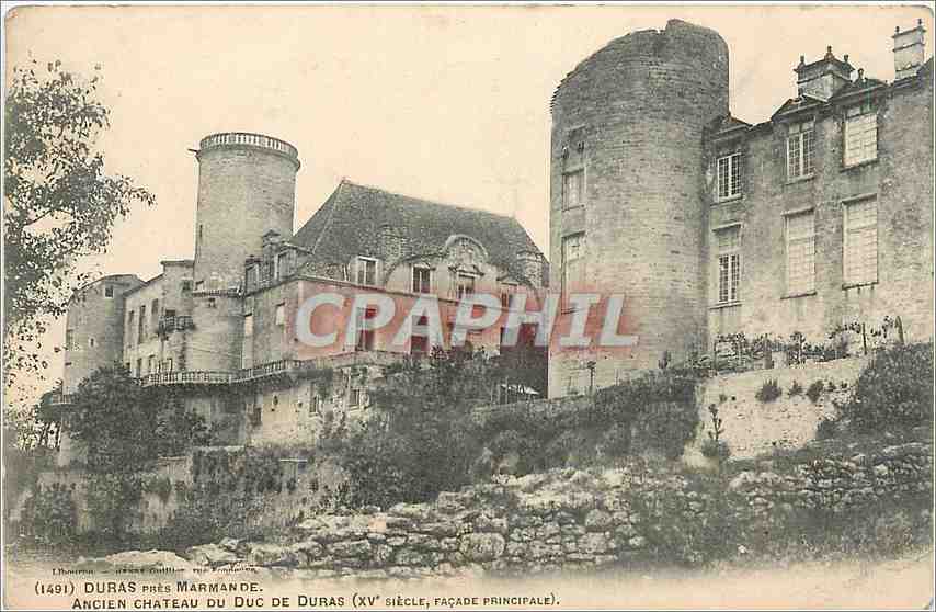 CPA Duras pres Marmande Ancien Chateau du Duc de Duras 