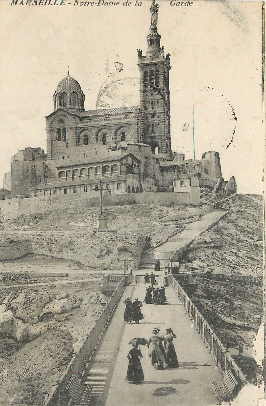 CPA Marseille Notre Dame de la Garde 