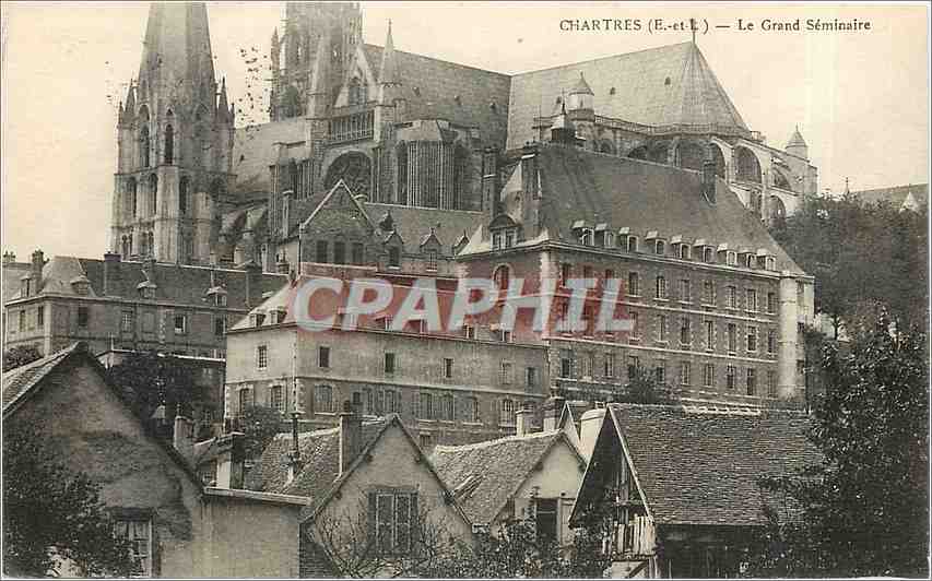 CPA Chartres E et L Le Grand Seminaire 