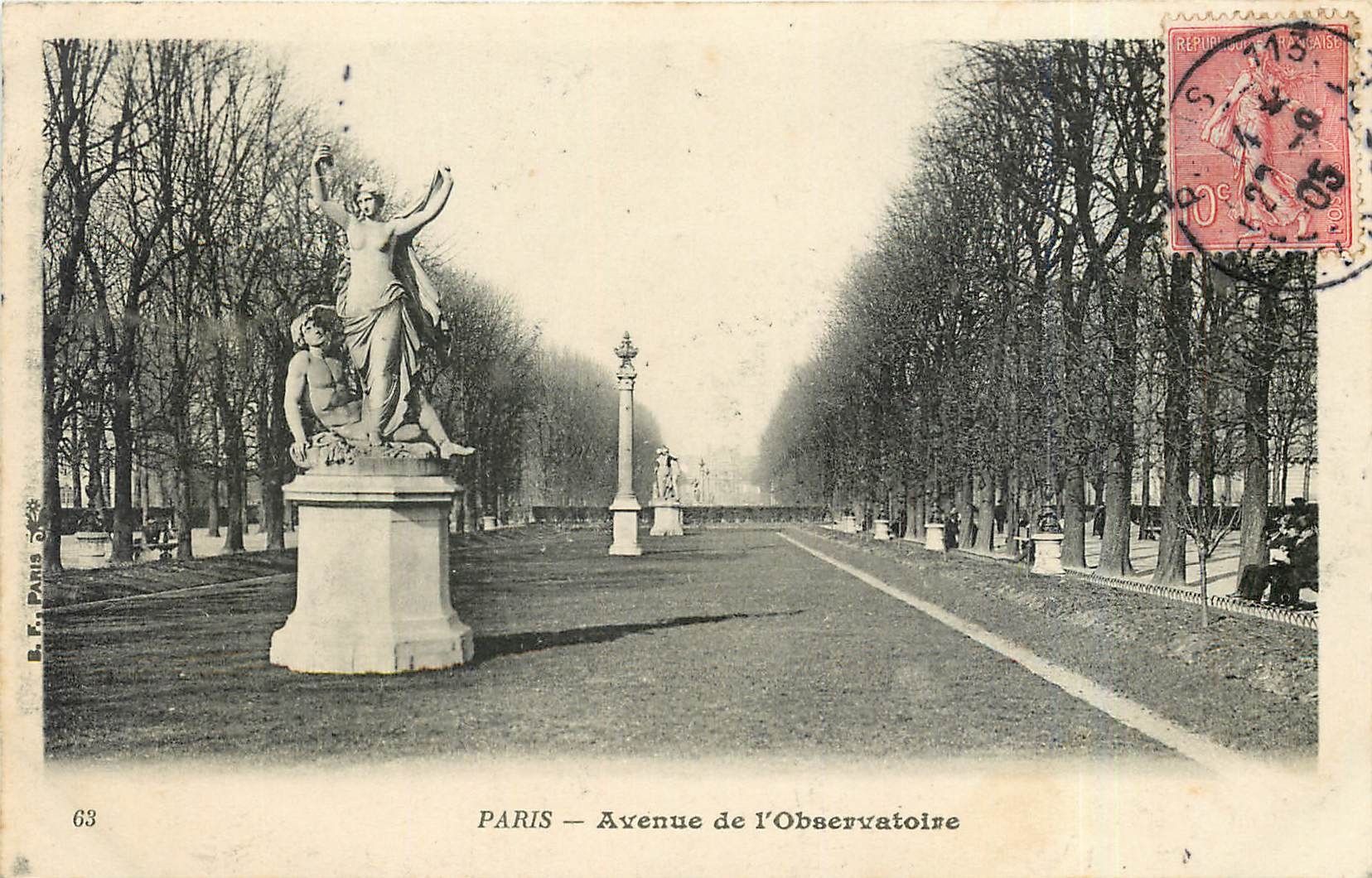 CPA Paris Avenue de l'Observatoire 