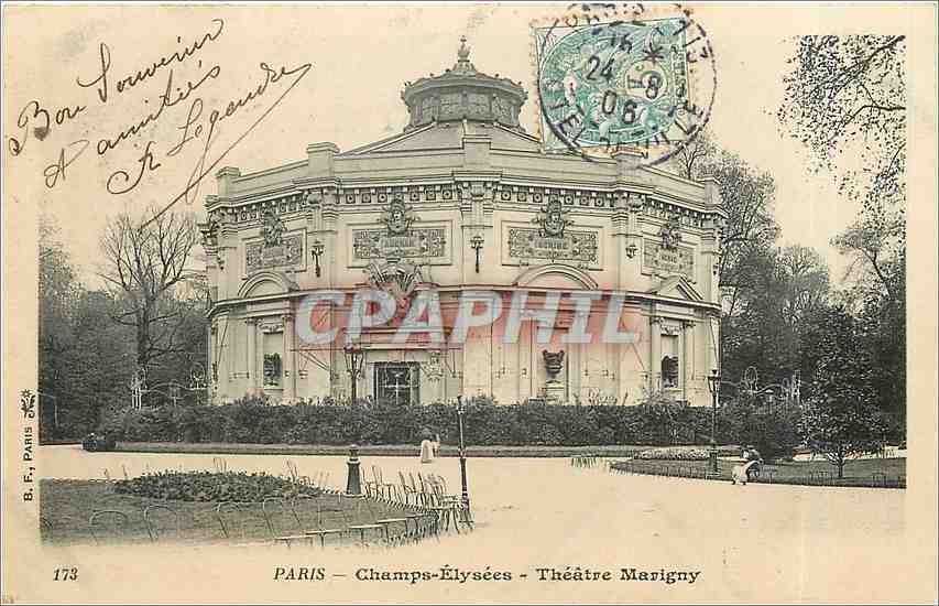 CPA Paris Champs Elysees Theatre Marigny 